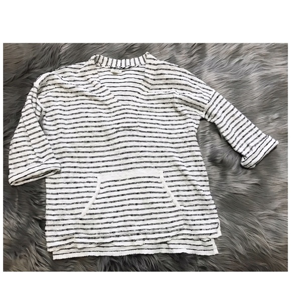 Soft Joie Sweaters - Soft Joie Raylyn Stripe Knit Pullover Size M